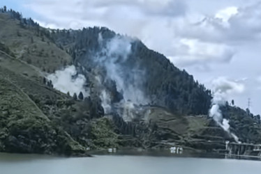 Las disidencias de las Farc atacaron con explosivos a la fuerza pública en la represa La Salvajina, en Suárez (Cauca).