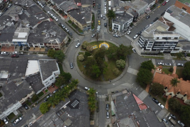 Las obras de valorización de los bulevares en el barrio La Estrella. 