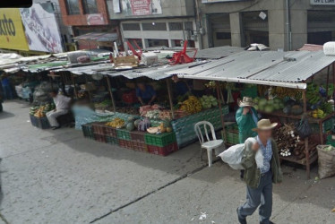 En esta cuadra queda la residencia donde ocurrió el homicidio.