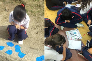 Niños piensan en los juegos