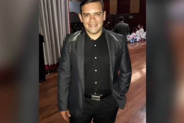 Diego Pineda Maestre, artista vallenato asesinado en Bogotá. 
