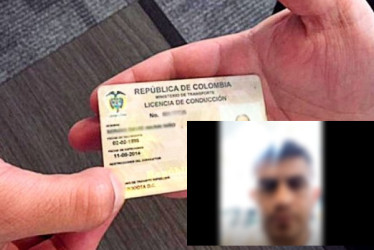 El conductor no aceptó los cargos y ahora se enfrenta en libertad a un proceso, no por falsificar (no está comprobado que él la elaboró).