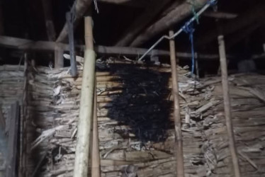 El reciente incendio en un trapiche 