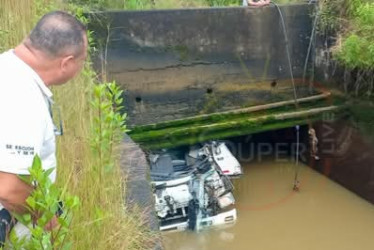 Acá quedó el carro.