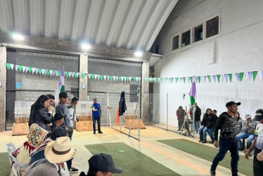 Marulanda lidera su segundo campeonato nacional de tejo.