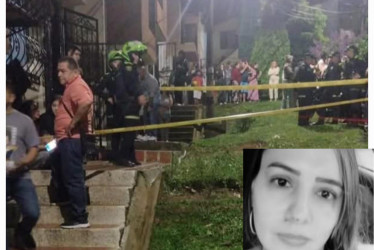 La casa del trágico hecho.