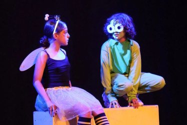 Foto | Cortesía | LA PATRIA  A la Fundación de Teatro Punto de Partida le gustaría que aumentara la cantidad de niños del área metropolitana que participen del festival. 