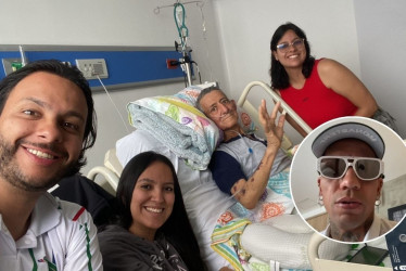 Fortaleza, el legado que le deja José Nelson Londoño a su familia. Este hincha del Once Caldas falleció en Manizales producto de un cáncer, pero feliz por un mensaje que recibió del goleador Dayro Moreno.