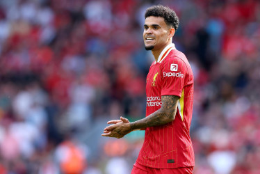 Luis Díaz, delantero colombiano que brilla en el Liverpool.