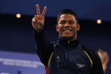 El clavadista risaraldense Luis Felipe Uribe. 