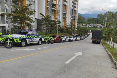 La cantidad de carros que había estacionados el pasado miércoles 14 de mayo.