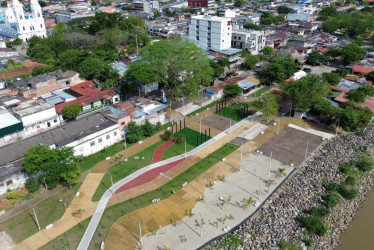 Malecón de La Dorada (Caldas). 