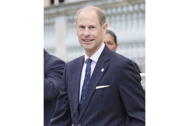 El príncipe Eduardo, duque de Edimburgo. 