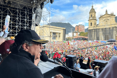 El presidente Gustavo Petro llamó de nuevo a una movilización social en defensa de las reformas de su Gobierno.