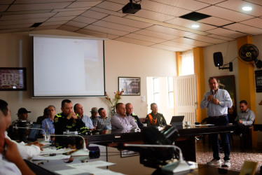 La comunidad manifestó su aprobación por las excelentes condiciones de seguridad que se viven en el municipio.