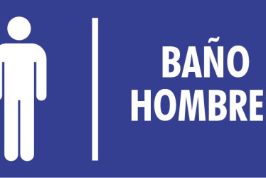 El afectado entró al baño y allí se encontró a su victimario, quien se le exhibió.