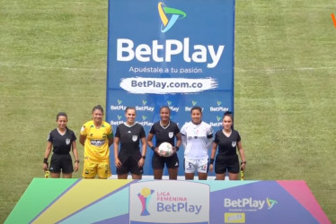 El encuentro entre las albas y las leopardas terminó sin goles en el estadio Álvaro Gómez Hurtado de Floridablanca. 