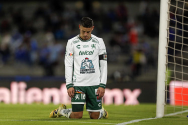 James Rodríguez de León se lamenta este domingo