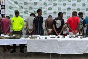 El Ejército capturó a 12 presuntos integrantes de la banda delictiva Los Mexicanos en el Chocó, entre ellos dos que se habían fugado recientemente de prisión