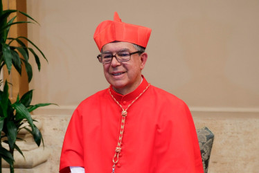 El cardenal Luis José Rueda Aparicio, arzobispo metropolitano de Bogotá, de 63 años, es el único representante de Colombia en el cónclave.