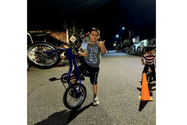 La ciclovía nocturna regresa al barrio La Arboleda, de Armenia.