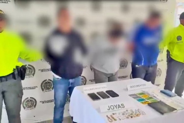 Los delincuentes habrían cometido hurtos con uso de escopolamina a unas 11 personas.