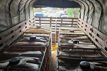 El conductor no contaba con documentos que mostraran la legalidad y se descubrió que habían hurtado dicho ACPM.