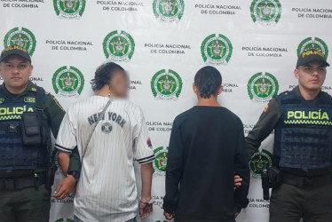 Los dos jóvenes capturados, de 18 años, no aceptaron cargos y les dieron casa por cárcel.