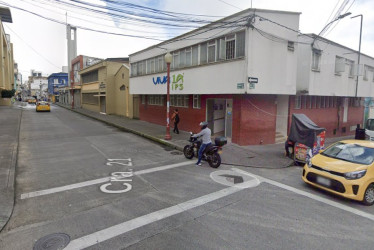 Zona del accidente. Foto de Google maps.