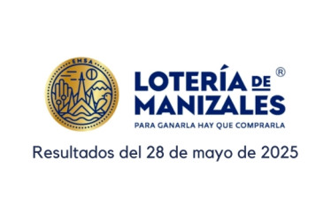 Lotería de Manizales 28 mayo