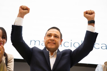 Mauricio Lizcano este sábado.