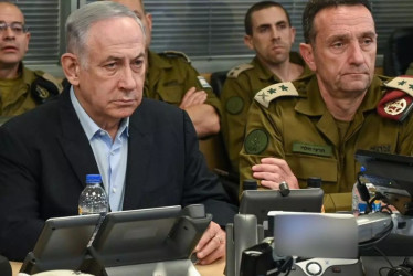Netanyahu apuntó que Estados Unidos, en coordinación con Israel, "también está actuando contra ellos"