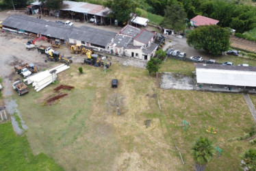 Este es el terreno de La Alquería, ubicado en la carretera que conduce hacia Llanitos (Villamaría), para construir el Parque de las Flores.