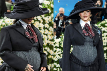 No es la primera vez que la cantante Rihanna anuncia un embarazo a todo lo grande.