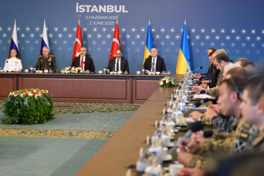 Segunda ronda de negociaciones de paz entre Ucrania y Rusia en Estambul.