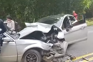 Accidente de este viernes 6 de junio entre Manizales y Chinchiná
