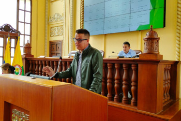 Cristian Camilo Gallego, gerente del Hospital San José.