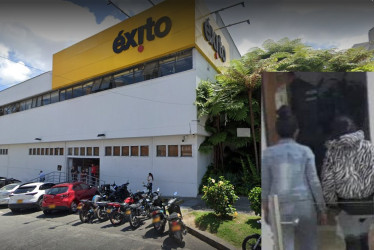 El robo fue en El Éxito de Sancancio.