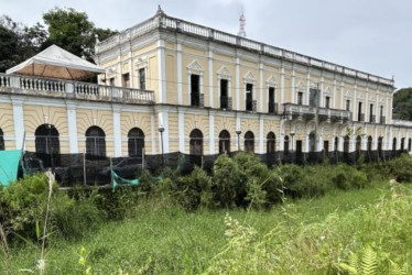 La estación del tren en Armenia. 