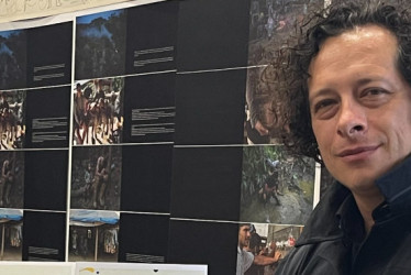 Federico Ríos Escobar también ha exhibido su trabajo en Europa. 