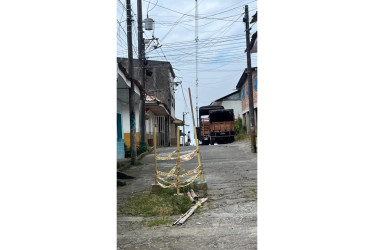 Este es el hueco ubicado en la carrera 2 de Anserma.