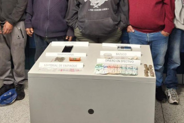 Lo hallado en el operativo.