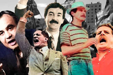 Los candidatos asesinados en Colombia. 