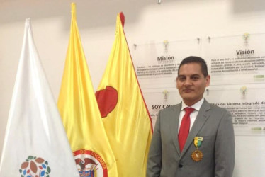 Eisenhower Zapata, defensor de derechos humanos en Risaralda. 