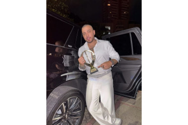 El cantante Jessi Uribe.