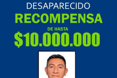 La familia de José Ómar ofreció $10 millones a quien brinde información sobre su paradero.