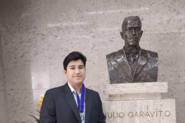 Juan Manuel, estudiante de la Universidad Autónoma de Manizales. 