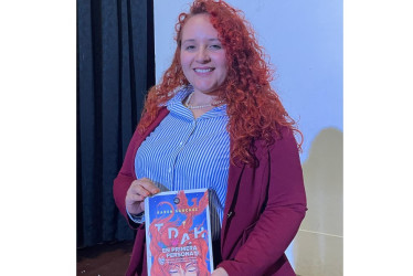 Foto | Cortesía | LA PATRIA  La escritora cuenta que en su vida ha tenido dos grandes refugios: el primero, la música cuando tocaba el saxofón barítono en la banda estudiantil de músicos de Aranzazu y el segundo, escribir, que le ha encantado desde niña.