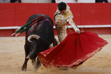 Natural de Marco Pérez en la Feria de Pentecostés en Nimes (Francia). 