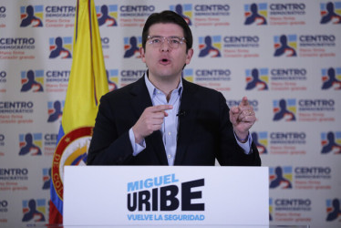 Miguel Uribe es senador del uribismo y precandidato presidencial.
